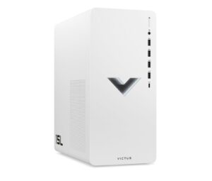 Victus by HP 15L Gaming Desktop TG02-0055t, Windows 11 Home, Intel® Core™ i5, 16GB RAM, 512GB SSD, Intel® Arc™ A380, Ceramic white