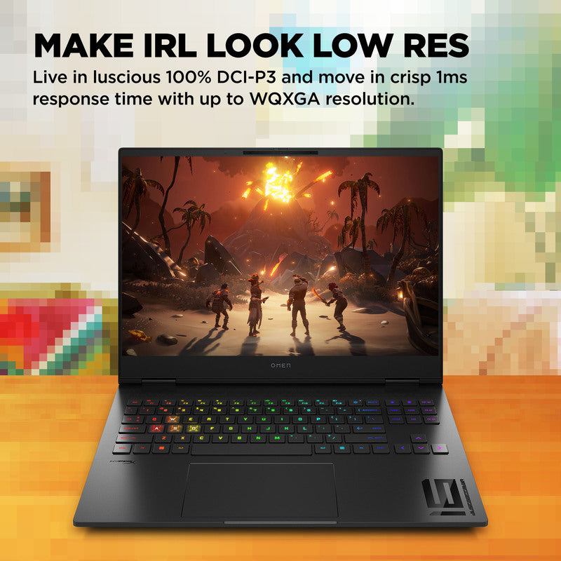 OMEN Transcend Laptop 16-u1047nr 16", Windows 11 Home, Intel® Core™ i7, 32GB RAM, 1TB SSD, NVIDIA® GeForce RTX™ 4070, WQXGA, Shadow black - Image 11