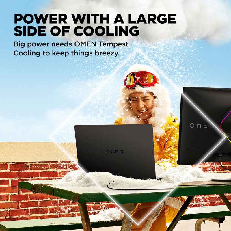 OMEN Transcend Laptop 16-u1047nr 16", Windows 11 Home, Intel® Core™ i7, 32GB RAM, 1TB SSD, NVIDIA® GeForce RTX™ 4070, WQXGA, Shadow black - Image 12