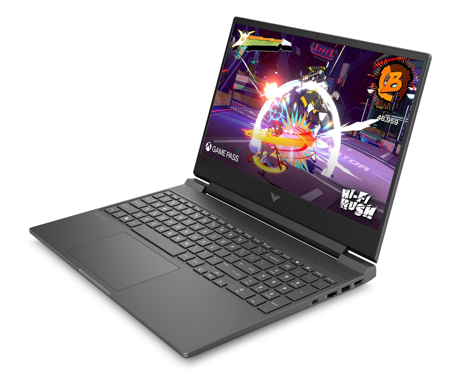 Victus Gaming Laptop 15-fb3025nr 15.6", Windows 11 Home, AMD Ryzen™ 7, 16GB RAM, 1TB SSD, NVIDIA® GeForce RTX™ 4050, FHD, Mica silver - Image 2