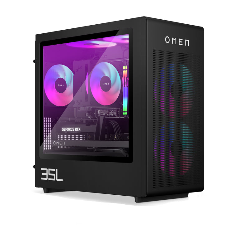 OMEN 35L Gaming Desktop GT16-0066m PC, Windows 11 Home, AMD Ryzen™ 7, 16GB RAM, 1TB SSD, NVIDIA® GeForce RTX™ 4060, Black - Image 11