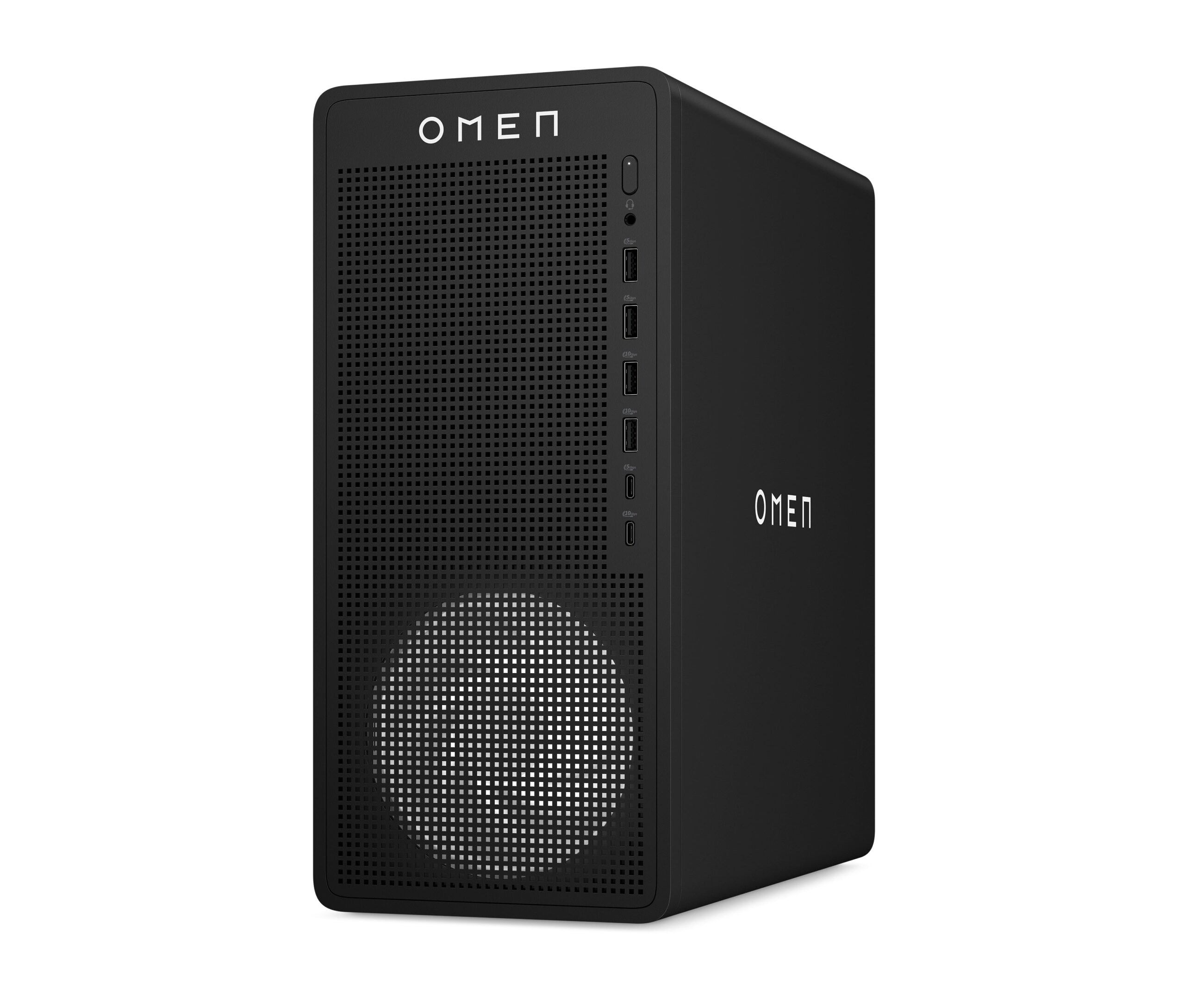 OMEN 16L Gaming Desktop TG03-0055m PC, Windows 11 Home, AMD Ryzen™ 5, 16GB RAM, 512GB SSD, AMD Radeon™ RX 7600, Black - Image 2