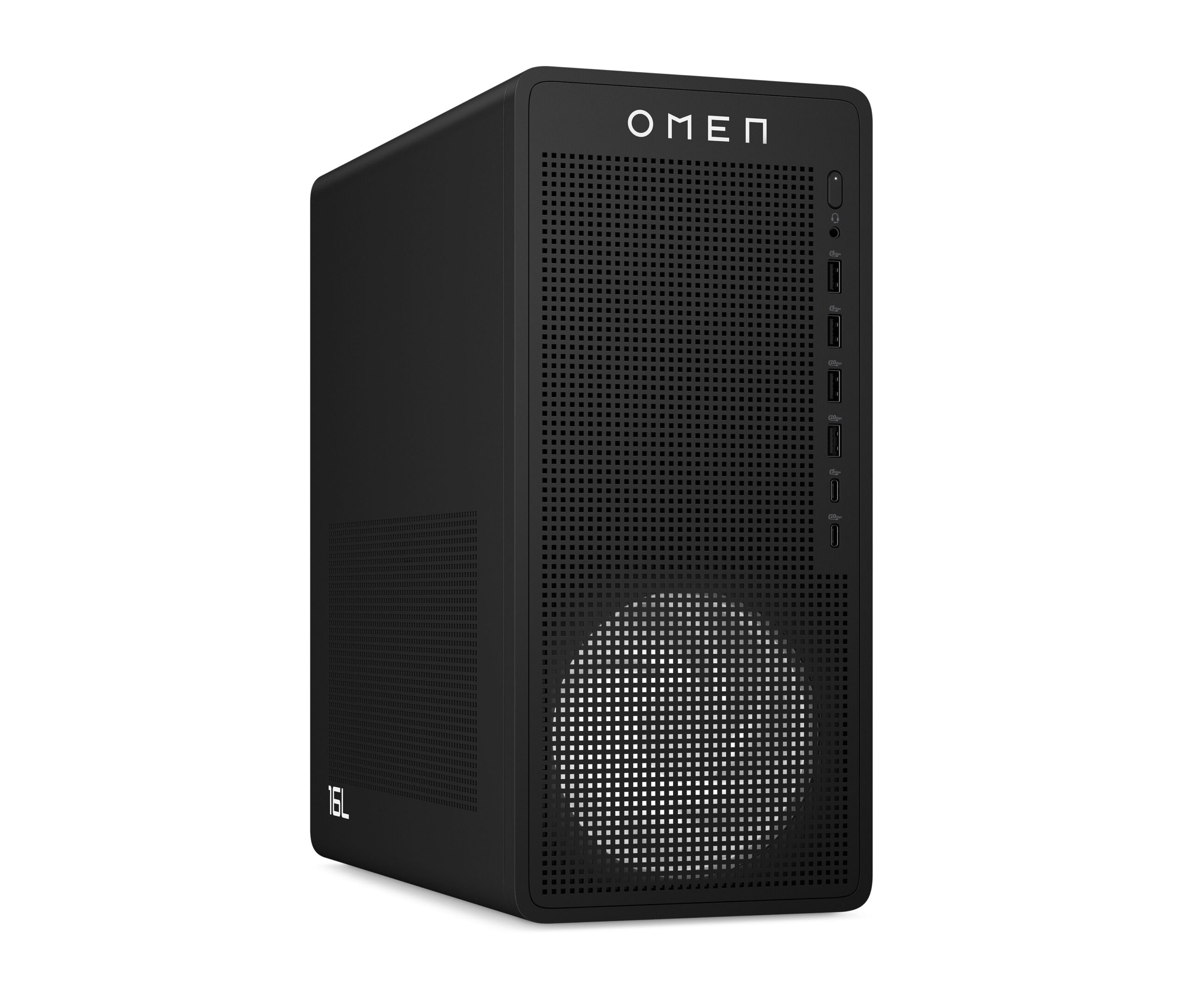OMEN 16L Gaming Desktop TG03-0055t PC, Windows 11 Home, Intel® Core™ i5, 16GB RAM, 512GB SSD, NVIDIA® GeForce RTX™ 3050, Snow white - Image 3
