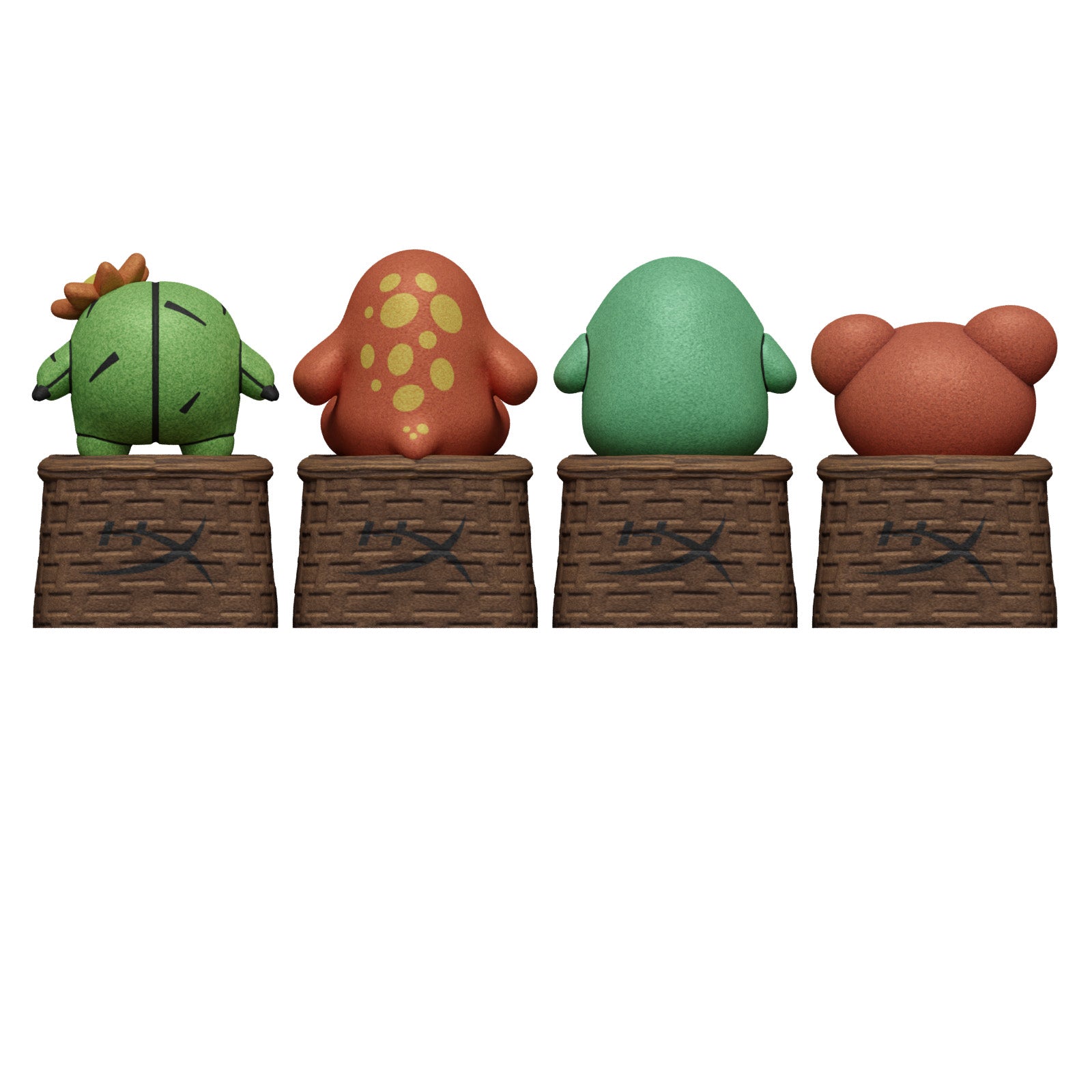 HyperX 3D x Guild Wars 2 - Plush Pals Keycap Set - Image 7