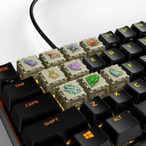 HX3D x Guild Wars 2 Keycap Set - Mount Bundle