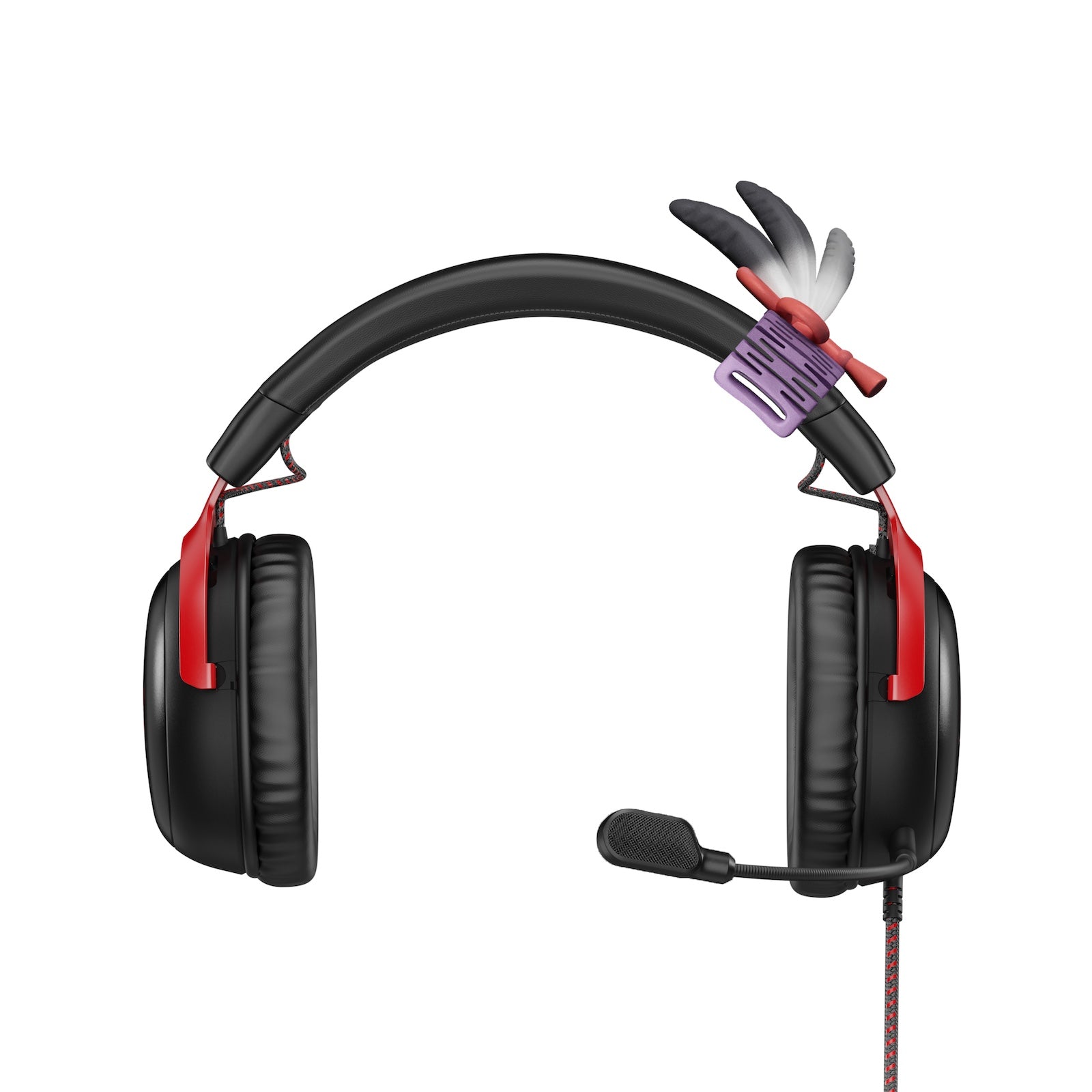 HyperX 3D x HOLOSTARS English - Banzoin Hakka Feather Headset Accessory - Image 3