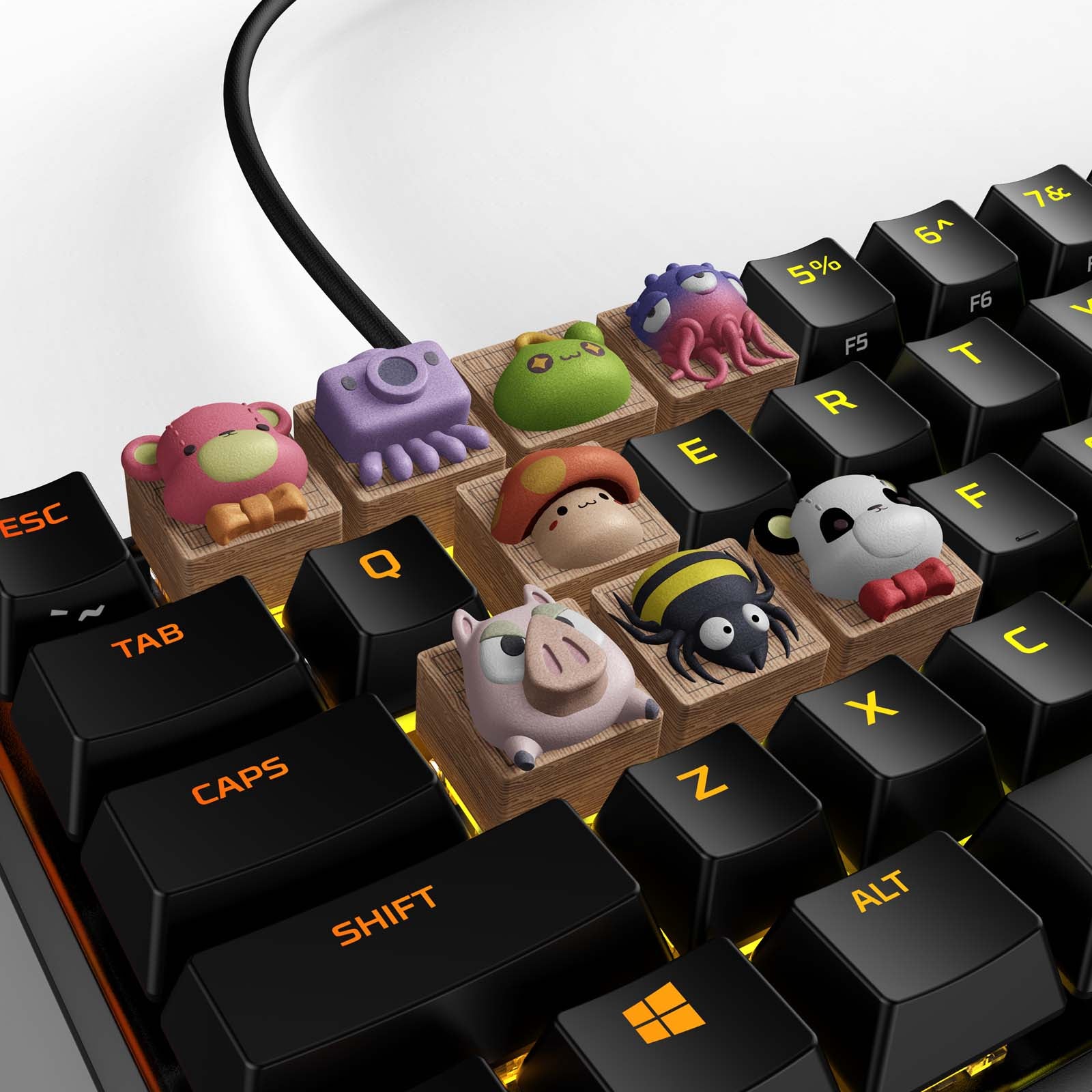 HX3D x MapleStory Keycap - OMOK Set