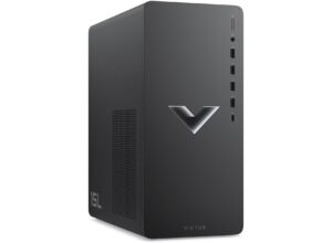 Victus by HP 15L Gaming Desktop TG02-0077m, Windows 11 Home, AMD Ryzen™ 5, 8GB RAM, 256GB SSD, AMD Radeon™ RX 6400, Mica silver