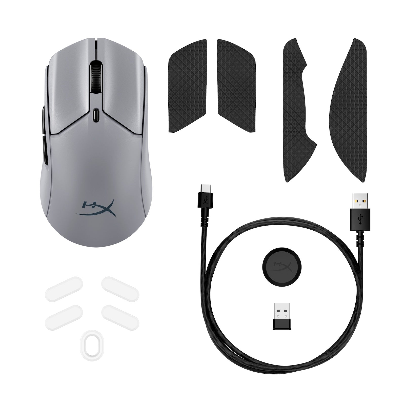 HyperX Bundle - QuadCast 2 Microphone, Pulsefire Haste 2 Pro Wireless Mouse - Image 5
