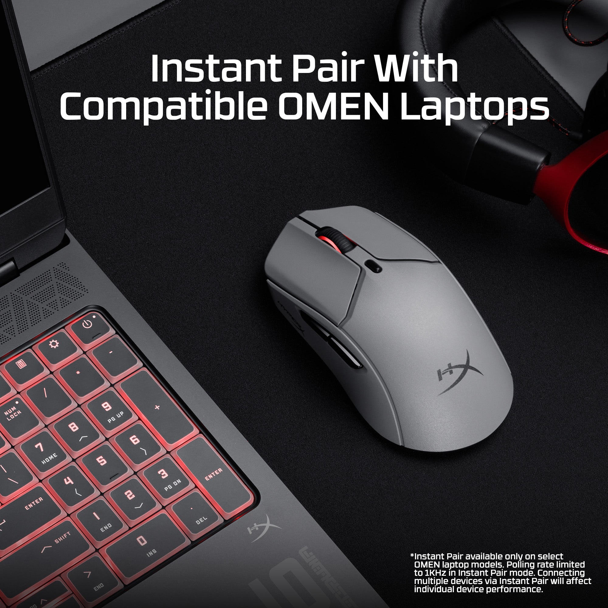 HyperX Pulsefire Haste 2 Pro - 4K Wireless Gaming Mouse - Image 8